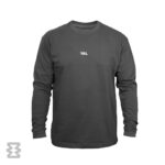 تیشرت آستین بلند یل طوسی