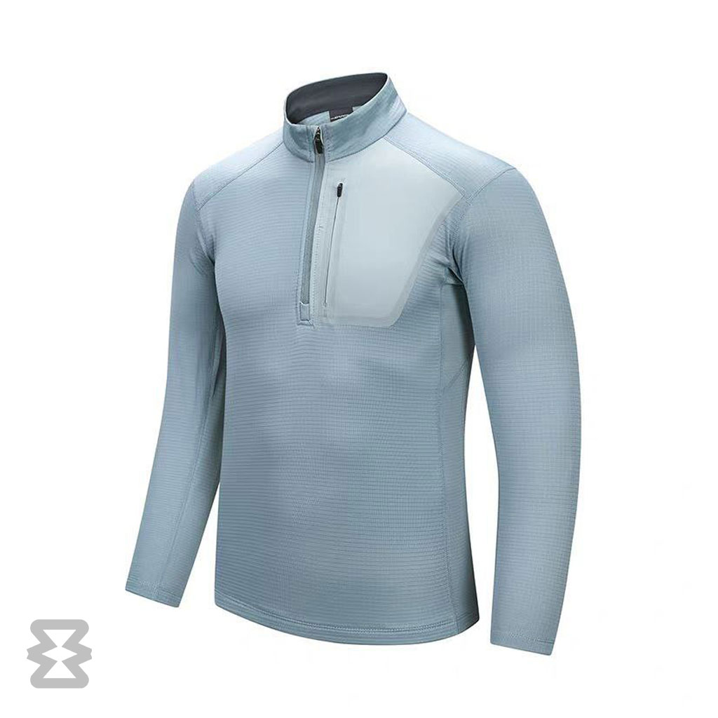 پلار نیم زیپ مردانه اسنوهاک کد SN-C2177U