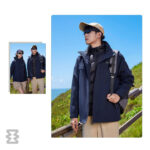 کاپشن دوپوش پلار زنانه و مردانه اسنوهاک کد 79819