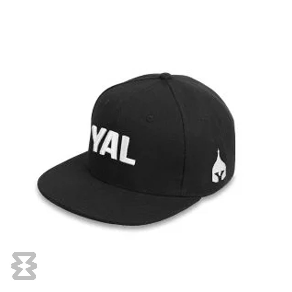 کلاه کپ یل مدل مشکی نوشته یَل