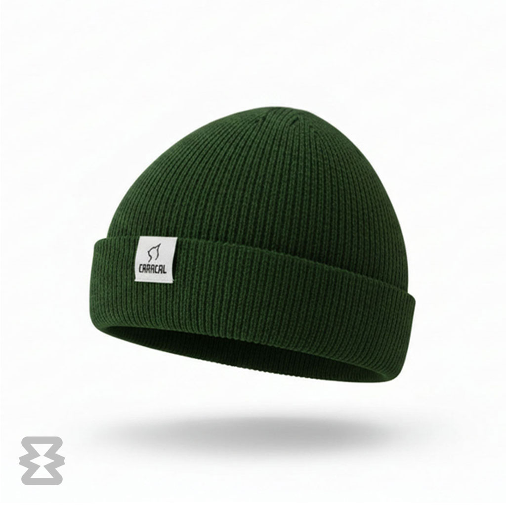 کلاه بافتنی کاراکال مدل بلند