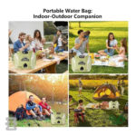 گالن آب شیردار 8 لیتری تاشو