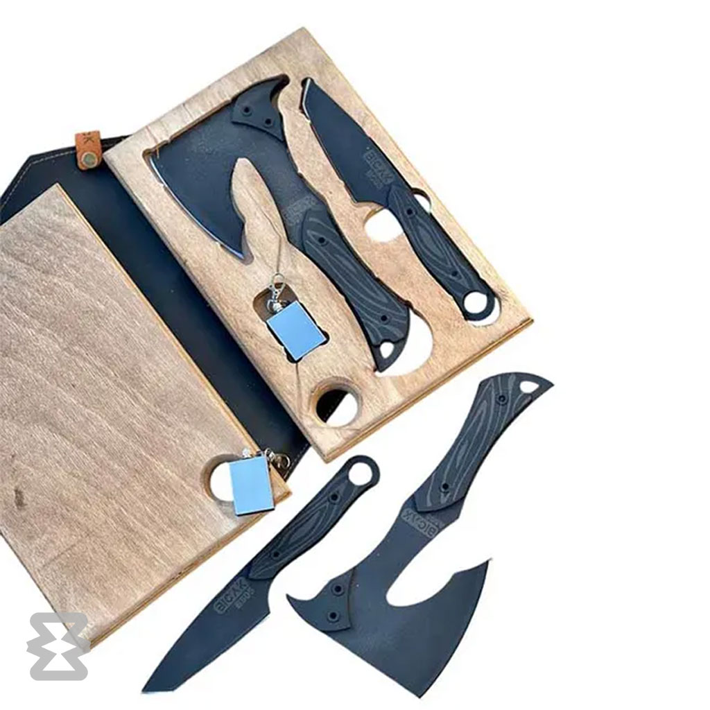 ست تبر و چاقو Bicak مدل 505