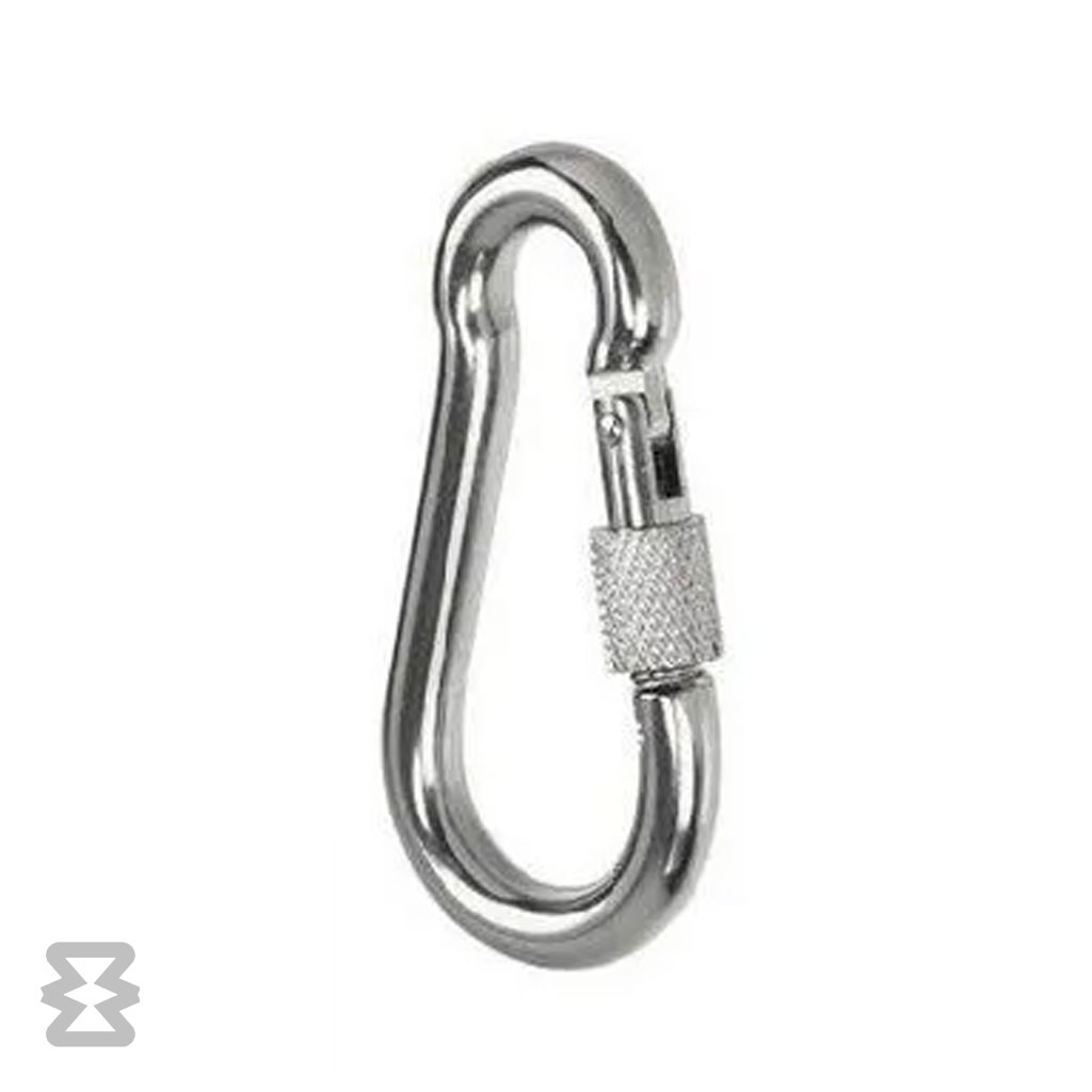 کارابین 12 پیچی – ضامن دار مهره دار