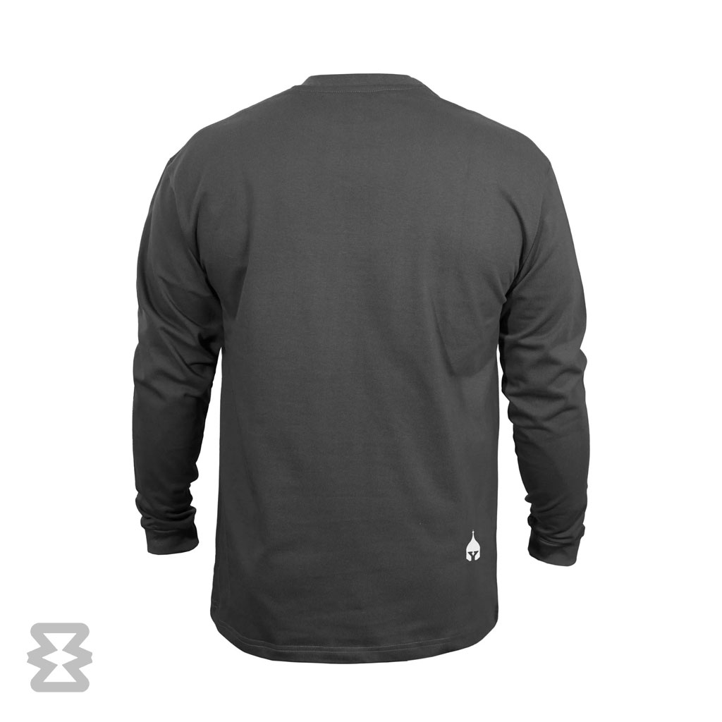 تیشرت آستین بلند یل طوسی