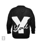 تیشرت آستین بلند بافت یل مدل YAL SIGNITURE