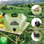 گالن آب شیردار 8 لیتری تاشو