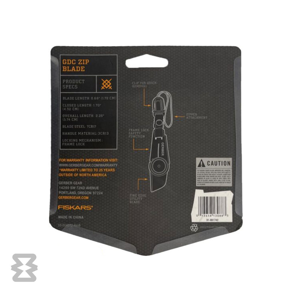 چاقو گربر ناخنی مدل GDC Zip Blad