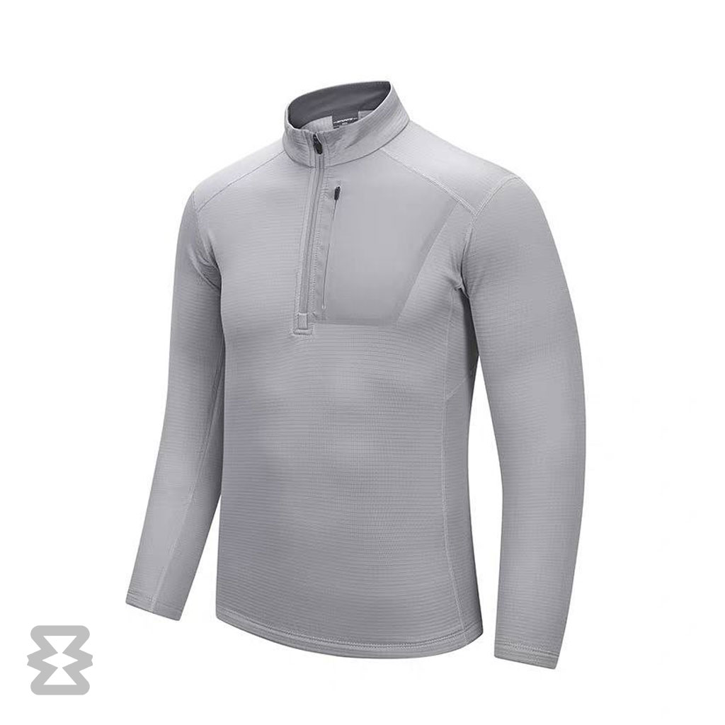 پلار نیم زیپ مردانه اسنوهاک کد SN-C2177U