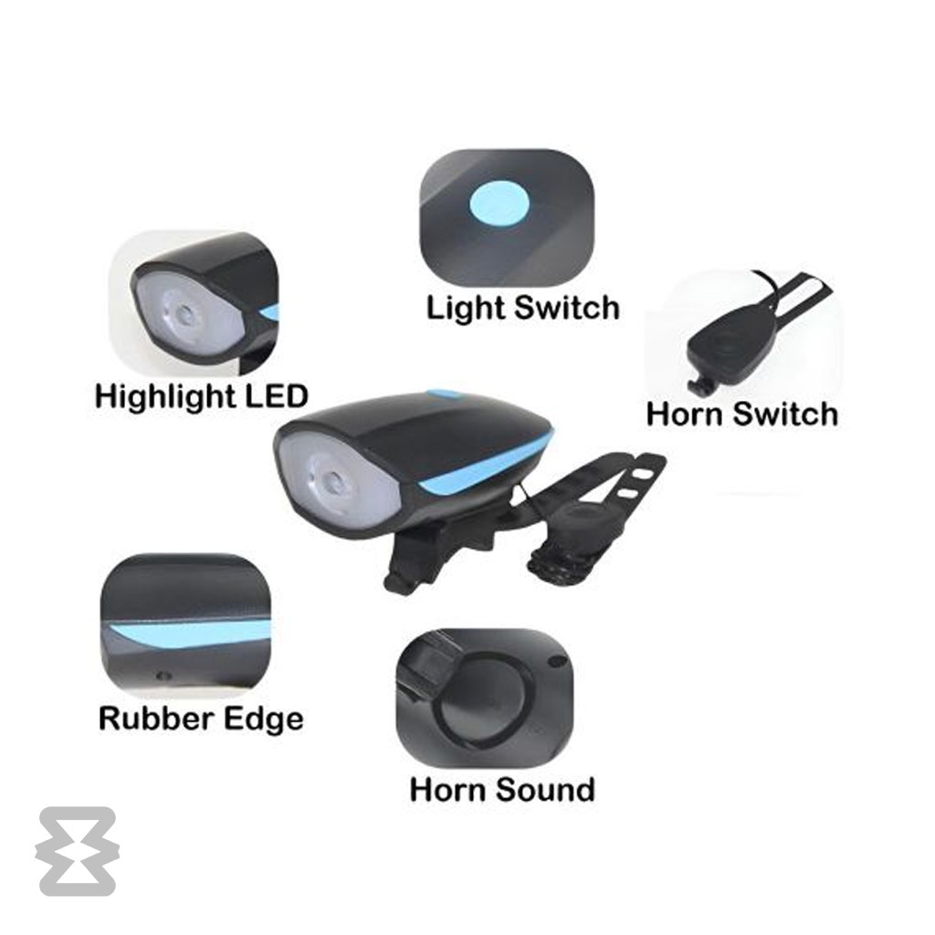 چراغ دوچرخه مدل بوق دار