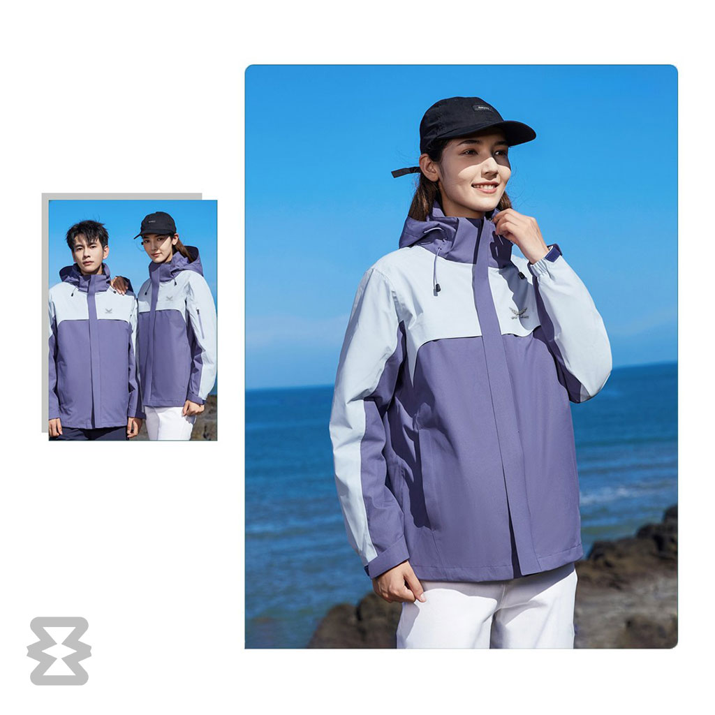 کاپشن دوپوش پلار زنانه و مردانه اسنوهاک کد 79819