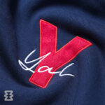 هودی یل مدل زیپ دار سرمه ای