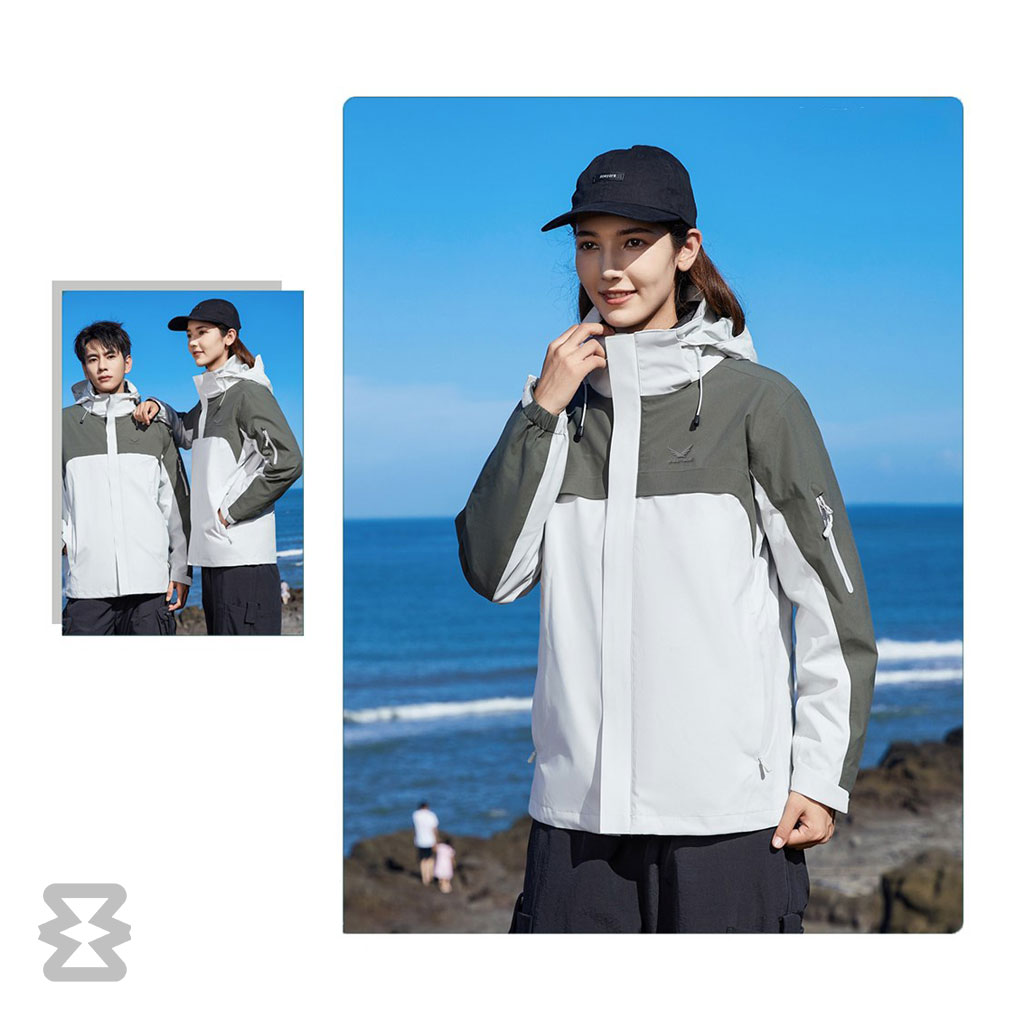 کاپشن دوپوش پلار زنانه و مردانه اسنوهاک کد 79819