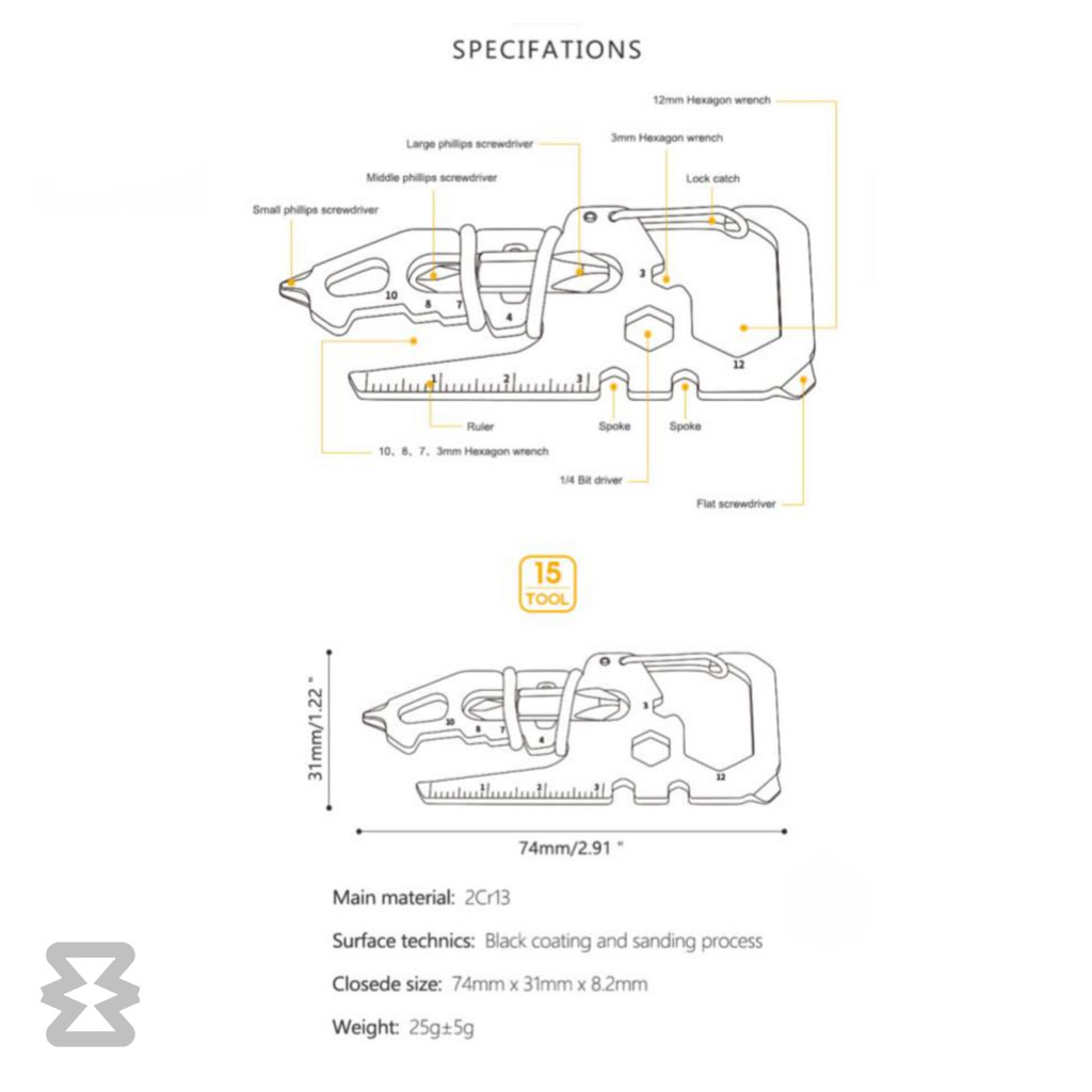 کارابین Crew Driver