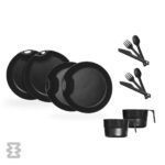 ست ظروف دونفره 12 تکه لایف کمپ کد 45813